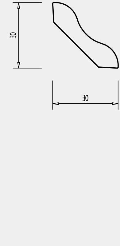 Technical drawing - product 124