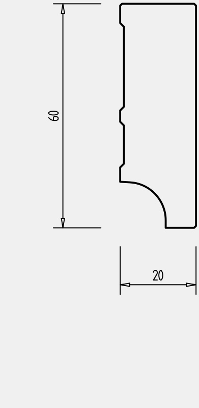 Technical drawing - product 740