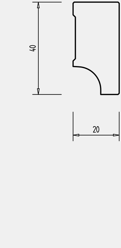 Technical drawing - product 744