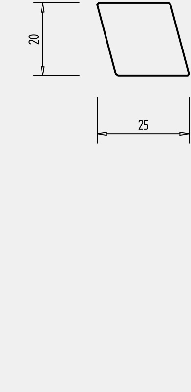 Technical drawing - product 1060