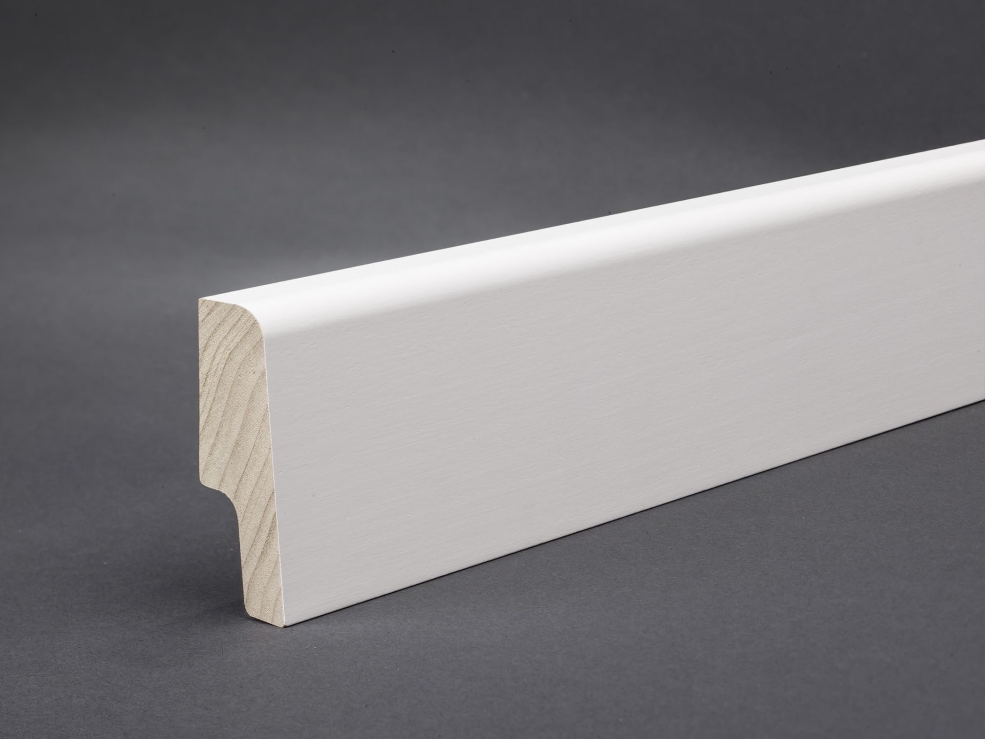 Profile 1730 Marburg profiled board 58 x 20 mm rounded top edge