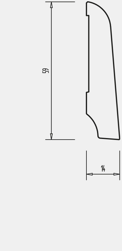 Technical drawing - product 7660